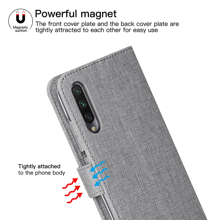 Модный кожаный чехол для Xiaomi CC9E, чехол-книжка с отделением для карт, чехол для Xiaomi CC9E