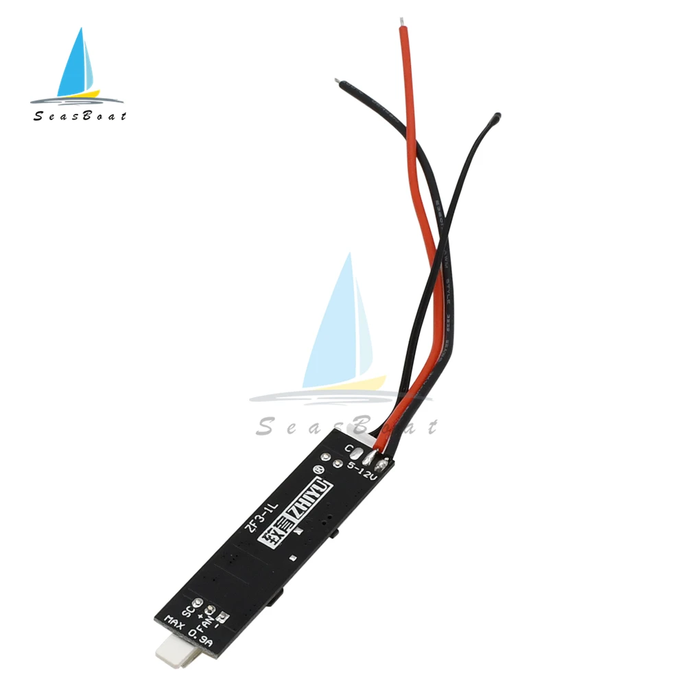 DC 5V 12V PWM Speed Controller Fan Speed Governor Temperature Controller 2-3 Wire Temperature Control Governor Module 10cm