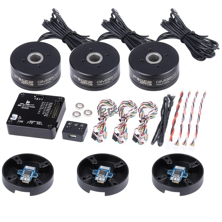 

Iflight Ipower AlexMos 32 BIT Extended BGC GM3506-100T GM3506 Brushless Motor with Encoder System Combo Set Replace GBM3506