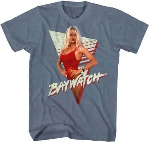 1990 е Baywatch TV Show C.J. Parker Треугольники фото взрослых Футболка с принтами футболка Для