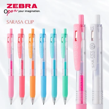 

Japanese Zebra 1PCS JJ15-MK milk color press gel pen 0.5mm pastel series creative signature pen