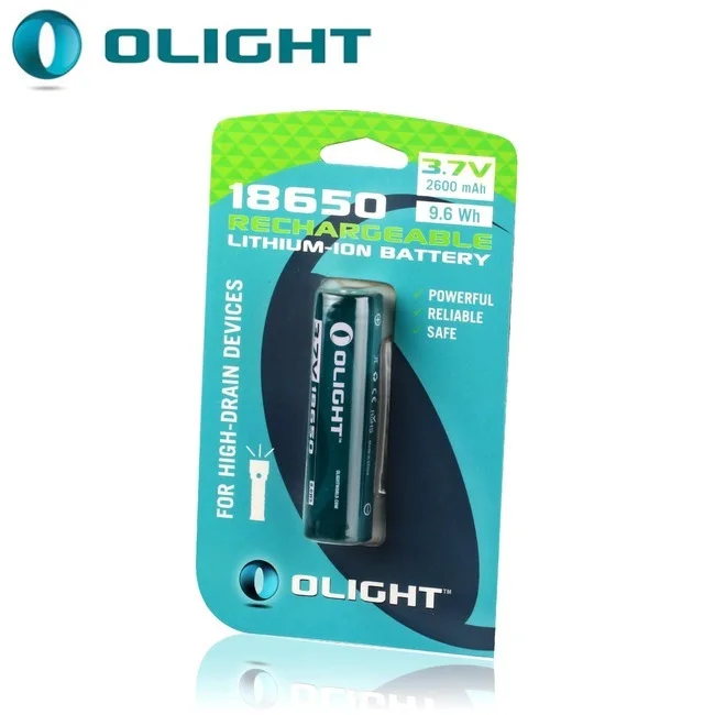 Olight ORB-186P26 3,7 V 2600mAh 18650 перезаряжаемая литий-ионная батарея