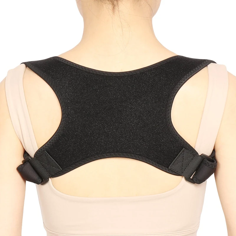 Регулируемый Корректор осанки позвоночника Защита спины плечо коррекция осанки горбатый боли в спине корректор Braceq