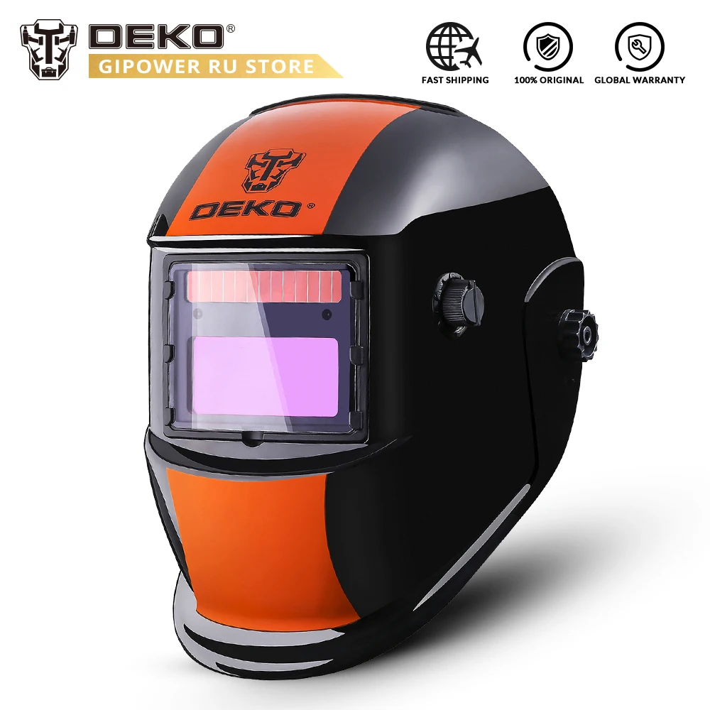 DEKO mz237 сварочный шлем на солнечной батарее с автоматическим затемнением/маска