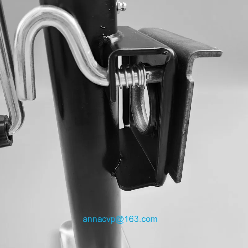 trailer jack jockey wheel RV stabilizer camping stabilizing legs caravana support bracket mount (5)