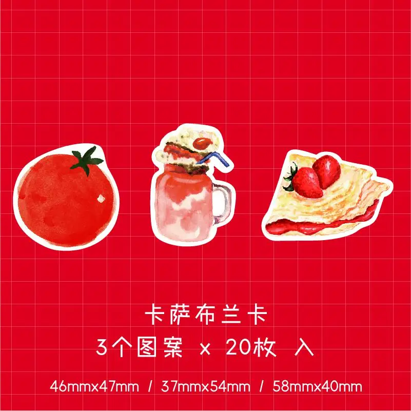 60 страниц вкусные пирожные напитки блокноты для заметок наклейка для планировщика школьные офисные принадлежности студенческие Канцтовары, блокнот - Цвет: D