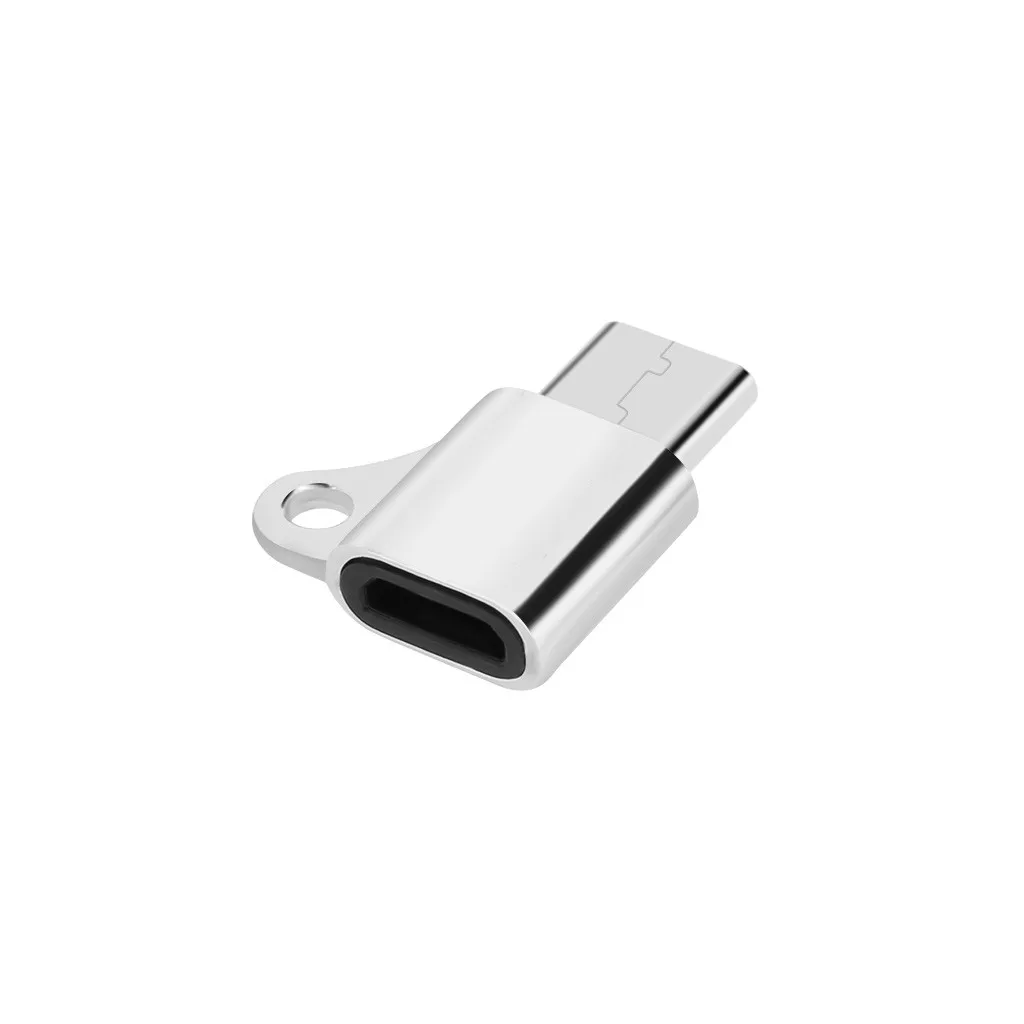 Type-C к Micro USB3.0 данных Мини Портативный зарядный адаптер конвертер адаптер для samsung Galaxy S10 plus#3