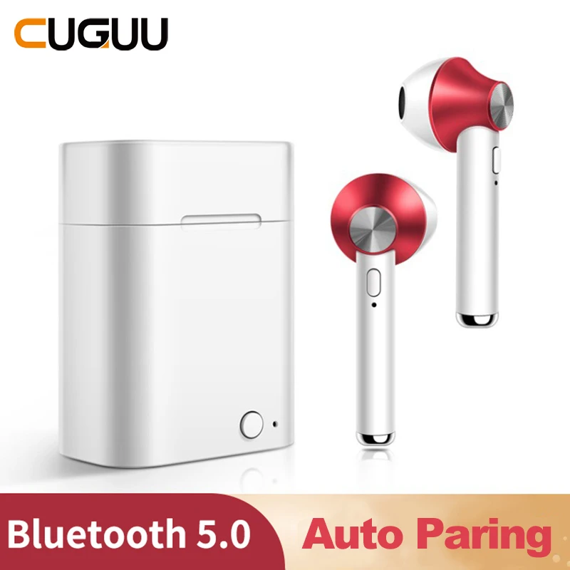 BT5 0 TWS Wireless Bluetooth Earphones For Redmi Earbuds HD Stereo Wireless Headphone Running Sport Bass Headset For iPhone D012