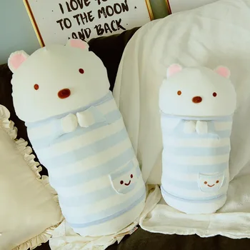 

45/60CM Stuffed Animals Sumikko Gurashi San-X Corner Bio Pillow Plush Cartoon Toys Lovely Sleeping Backrest Cushion Decor Doll