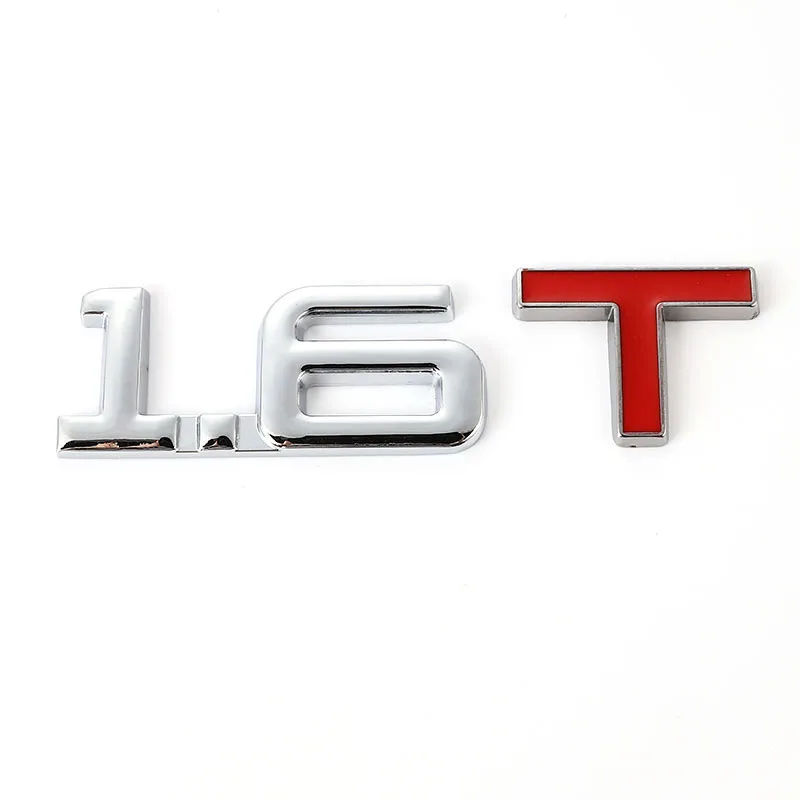 Car Sticker Emblem Turbo Refit Decal for BMW Ford Alfa Romeo Volvo Audi Toyota Honda Lexus Chevrolet 1.6T 1.8T 2.2T 2.5T 3.0T