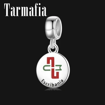

Escribania Charm Pendant 925 Sterling Silver Fine Beads Accessories fit Original European Bracelet Bangles Silver 925 Jewelry