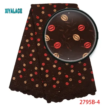 

2019 High Quality Swiss Voile Lace In Switzerland African Lace Fabric African Lace Materials African Dresses For Women YA2795B-4