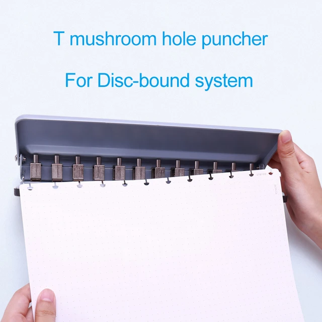 Mushroom Hole Shape Punch for Happy Planner Disc Ring DIY Paper Cutter  Pun.YN