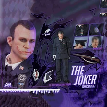 

In Stock ARTOYS AR-003 1/6 Scale Male Figures Full Set American Gotham Police Clown The Joker 12 inch Action Figures Model