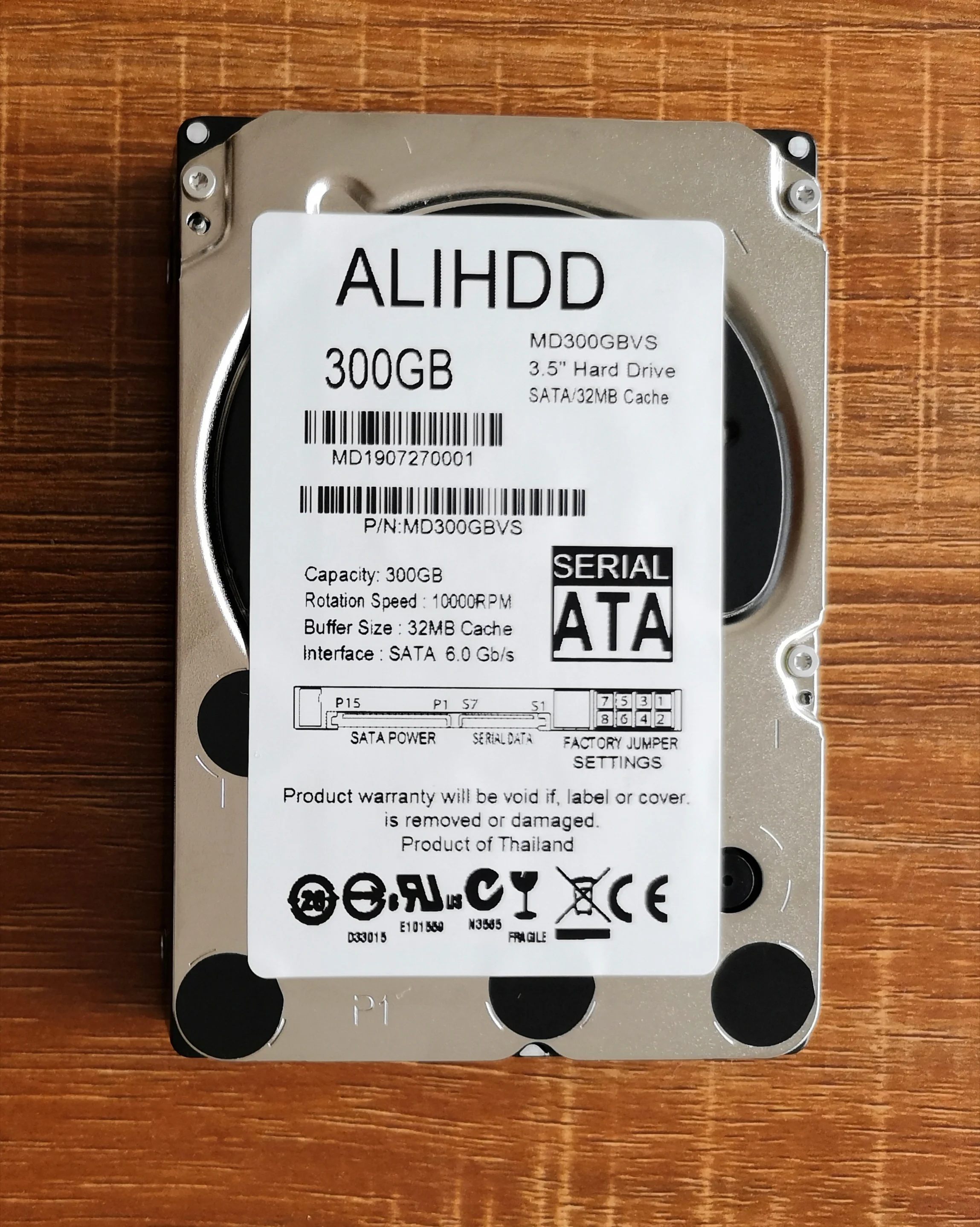 300GB 10K SAS 6 ⰡƮ/ 2.5 ġ   ϵ ̺  HDD  1 