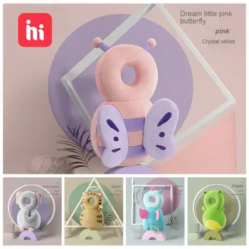 

1-3T Toddler Baby Head Protection Safety Pad Cushion Back Prevent Injured Unicorn Bee Cartoon Safety Pillow