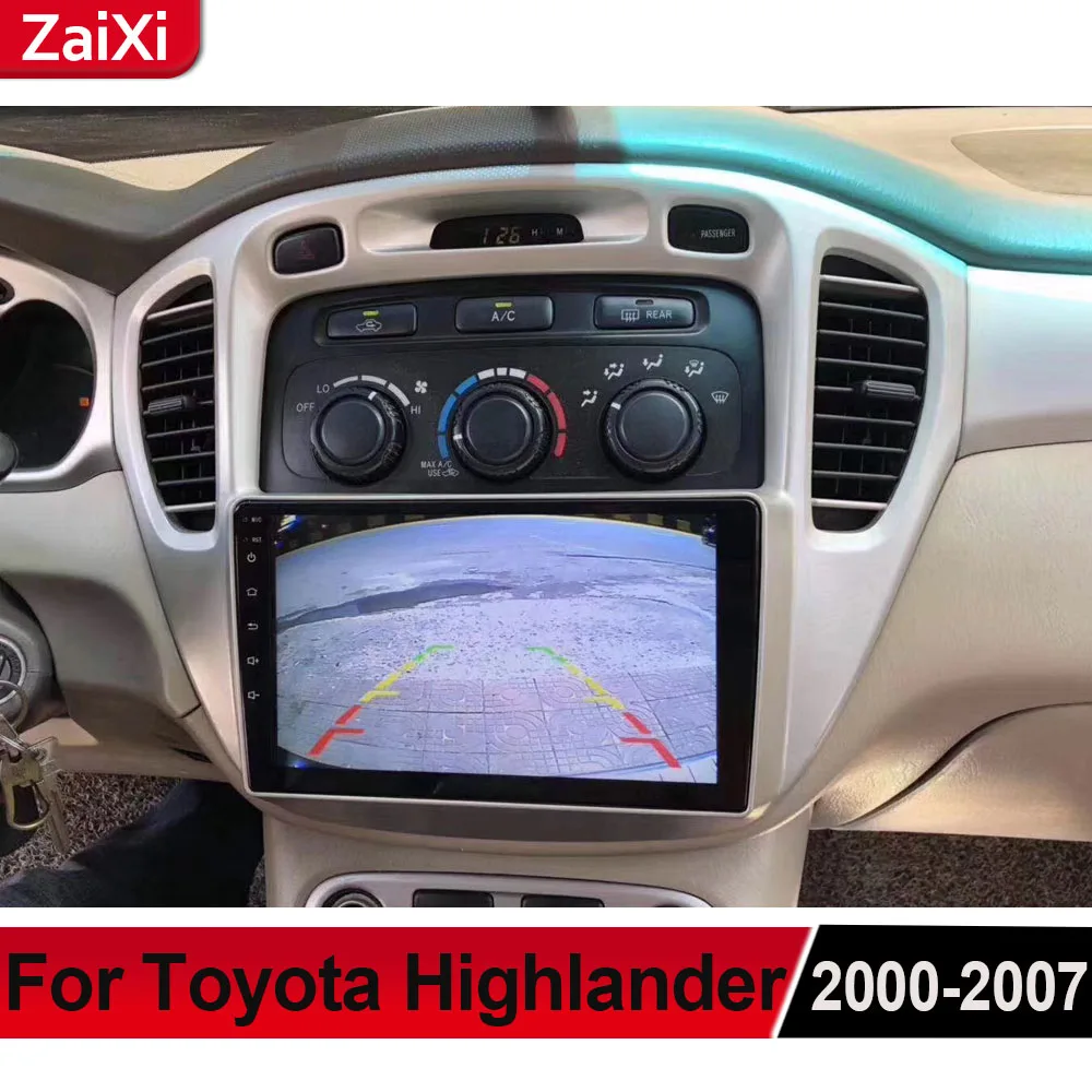 Для Toyota Highlander 2000 2001 2002 2003 2004 2005 2006 2007 Android автомобильный мультимедийный плеер gps аудио Радио стерео стиль NAVI BT