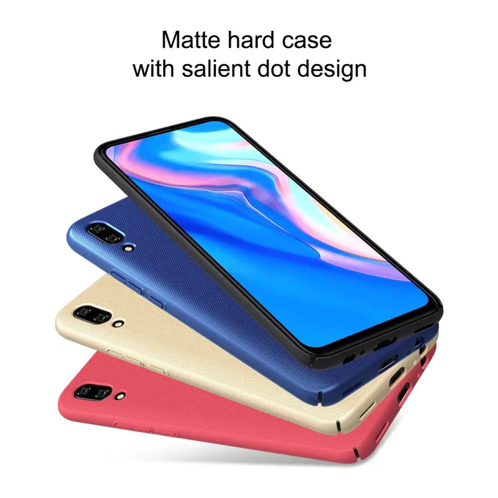 Чехол для Huawei P Smart Z жесткие Матовые чехлы Nillkin из поликарбоната оболочка телефона