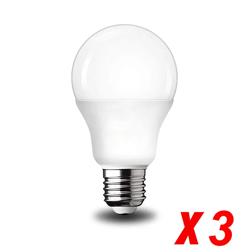 

3pcs/lot ART E27 LED bulb AC220V SMD2835 3W 6W 9W 12W 15W 18W 20W LED lamp Saving Cold Warm White Led Bulbs for Outdoor Light