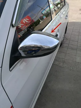 

For Volkswagen Touran 2011-2014 High-quality ABS Chrome rearview mirror decoration cover anti-rub protection car accessories