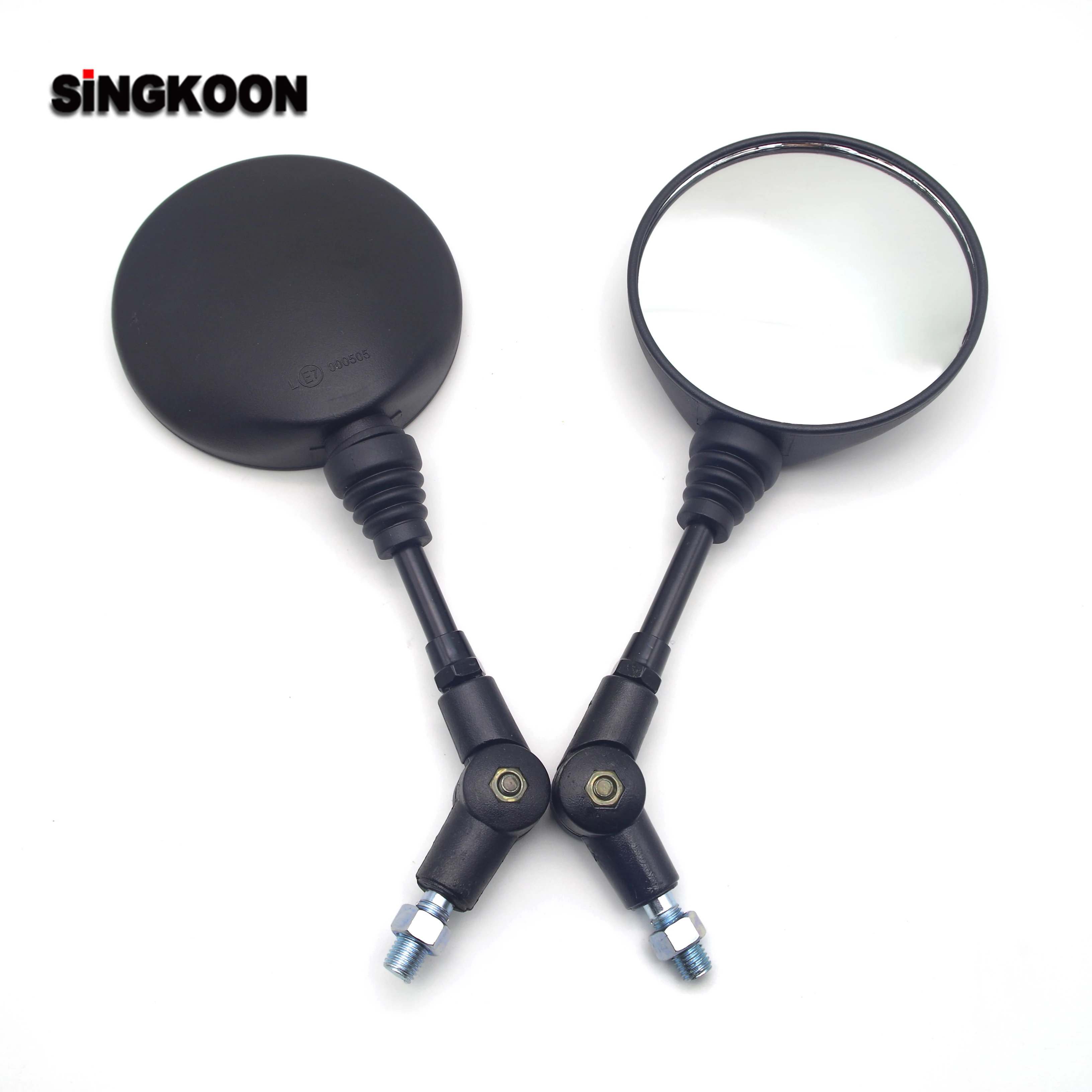 Универсальные мотоциклетные зеркальные круглые складные боковые зеркала