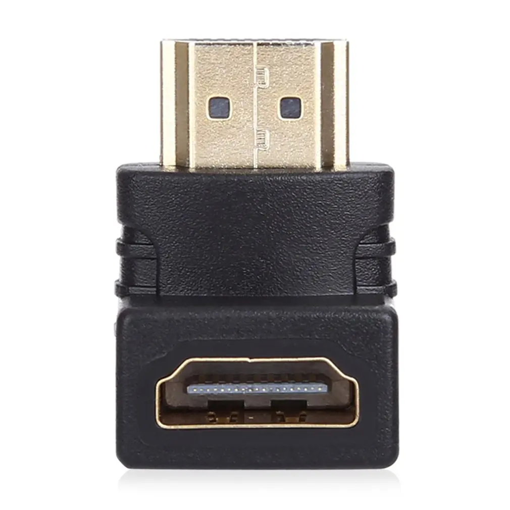 HDMI Male to HDMI Female Cable Adapter 4kx2k Converter 270 Degrees Angle Extender for 1080P HDTV Computer Projector Stock