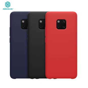

Huawei Mate 20 Pro Case Nillkin Vloeibare Glad Siliconen Case Voor Samsung Mate 20 Pro Cover Luxe Beschermende Tassen