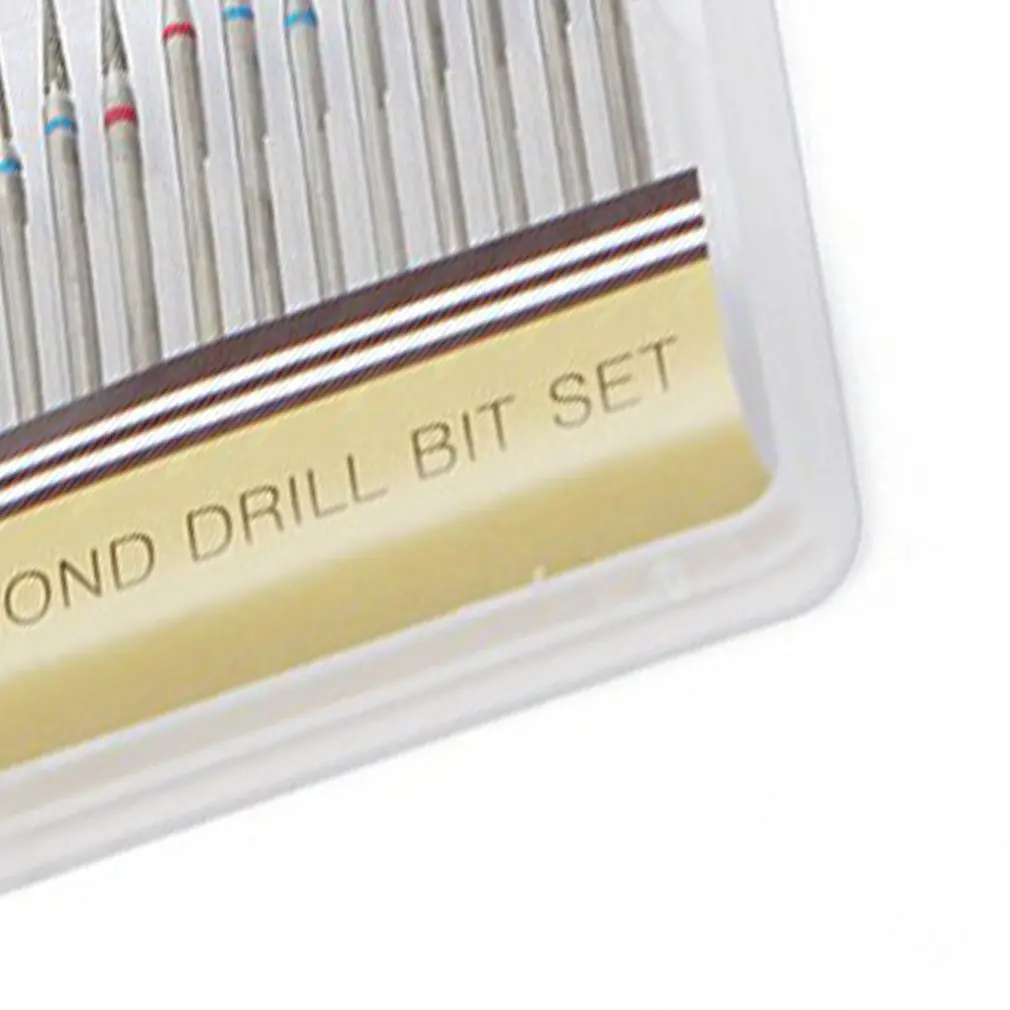 Nail Grinding Head Ceramic Nail Art Drill Bit Nail File Manicure Tool For Nail Polisher Cuticle Cleaning Drill Machine