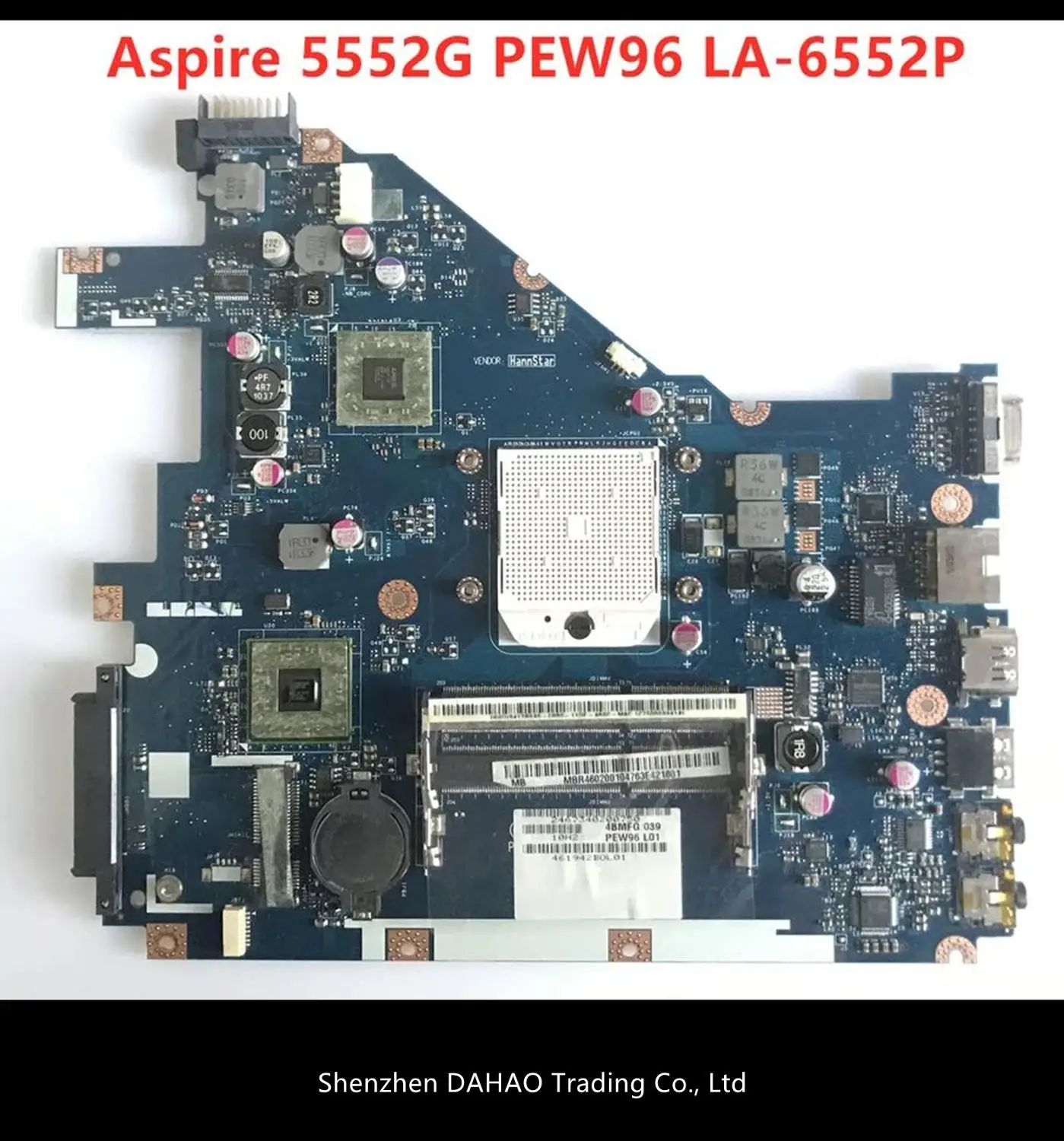 DDR3 NV50A MBR4602001 PEW96 LA 6552P материнская плата для ноутбука Acer aspire 5552 г Материнская 100%