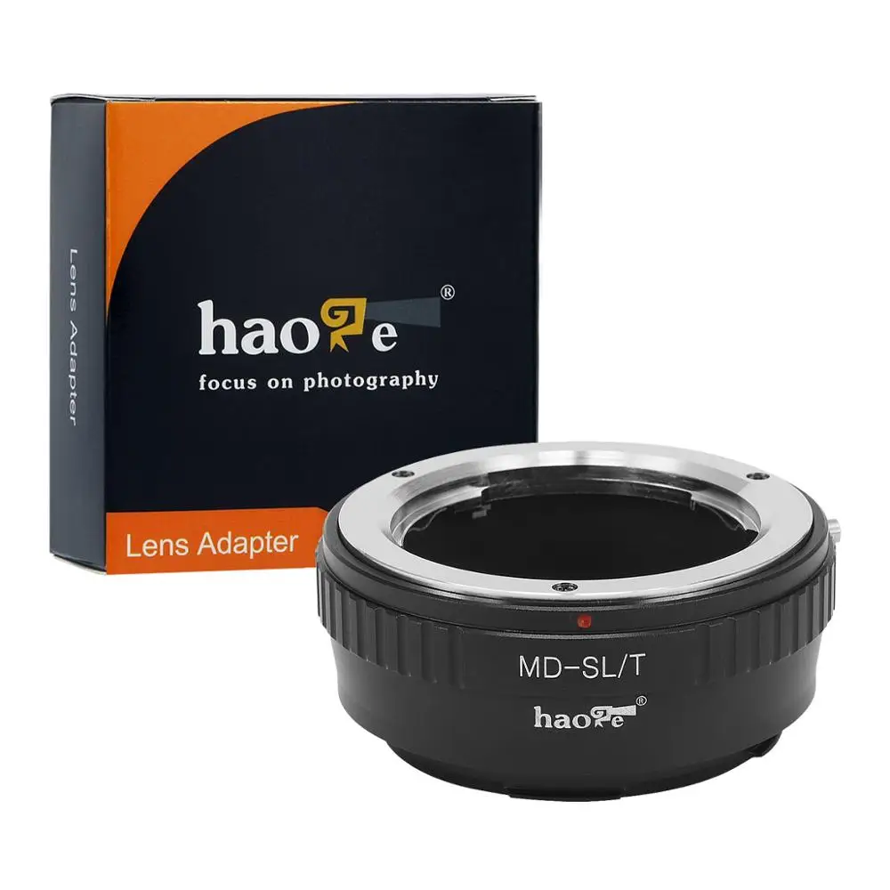 

Haoge Manual Lens Mount Adapter for Minolta MD Lens to Leica L Mount Camera Such as T, Typ 701, Typ701, TL, TL2, CL (2017), SL