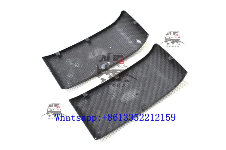 G class w464 G63 G500 eurocar style front bumper rear bumper cover for G wagon w463A G500 G63 dry carbon fiber bumper cover (11)