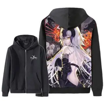 Fate stay night Судьба Ноль судьба Толстовка "Saber" Арчер косплей костюм, унисекс с капюшоном куртка с капюшоном толстовки - Цвет: 5