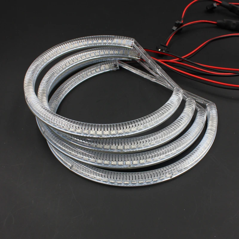 Rockeybright 131 мм + 146 60SMD светодиодсветодиодный глаза ангела для BMW e46 не проектор