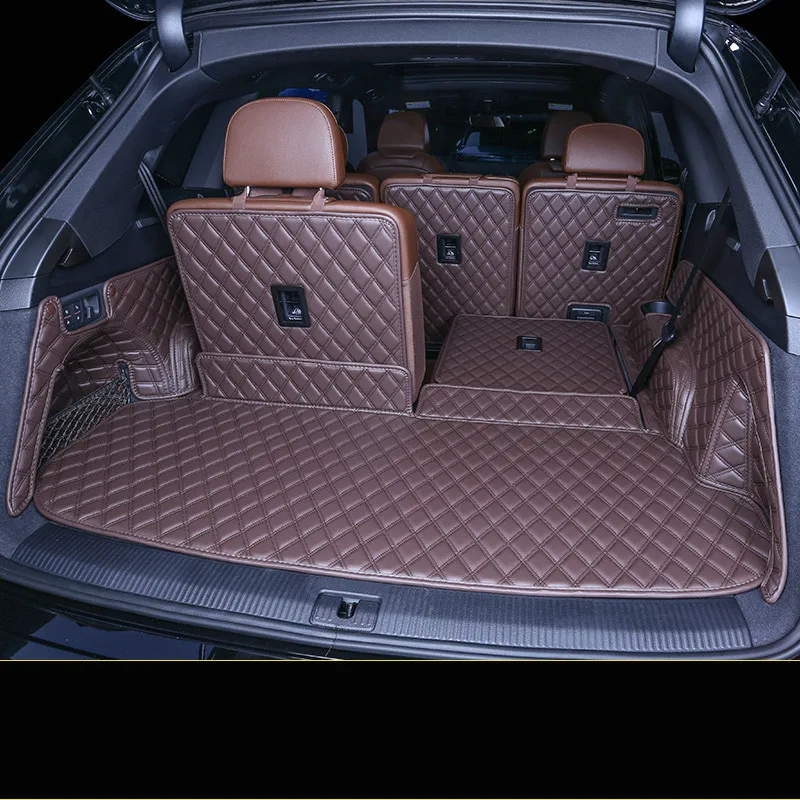 

Special Full Covered Waterproof Durable Non Slip Car Boot Mats for Audi Q7 Q8 2006-2020 Year 5 Seats 7 Seats Trunk Carpets