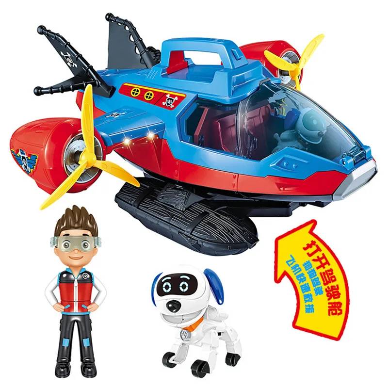 01 Paw patrol собака patrulla canina игрушки Аниме Фигурка автомобиль пластиковая игрушка фигурка модель детских игрушек рождественские подарки - Цвет: 01