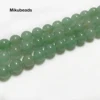 Wholesale Natural Green Aventurine Stone Smooth Round Loose Bead 15" Strand For Making Jewelry DIY Free shipping 6mm 8mm 10mm 1