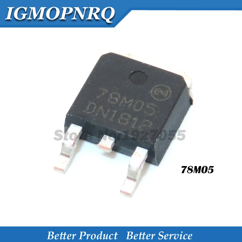 10pcs L78M05CDT TO-252 L78M05 SMD 78M05 SOP POSITIVE VOLTAGE REGULATORS new original SOP8 | Электронные компоненты и