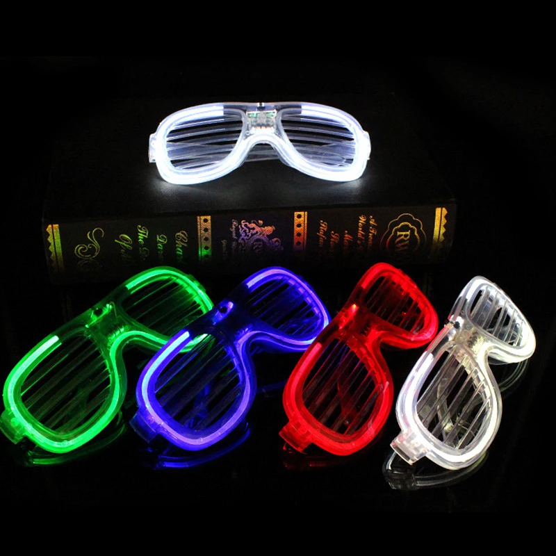 24PCS Party Decoration LED Sunglasses Christmas Birthday Party Glasses Rave Fesatival Toys Supplies Accessories (6)