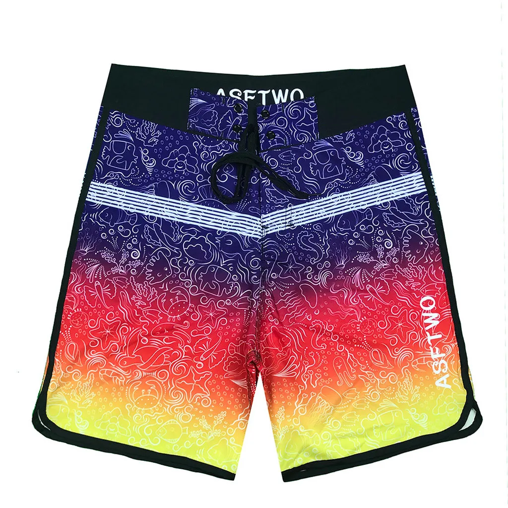 Новинка 2019 мужские шорты для плавания летние пляжные бега Бермуды серфинга