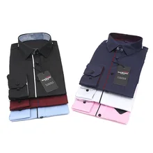 Приталенная рубашка с длинными рукавами, молодежная трендовая однотонная деловая рубашка, рубашки для мужчин, мужская рубашка, мужские рубашки, рубашки, мужская одежда