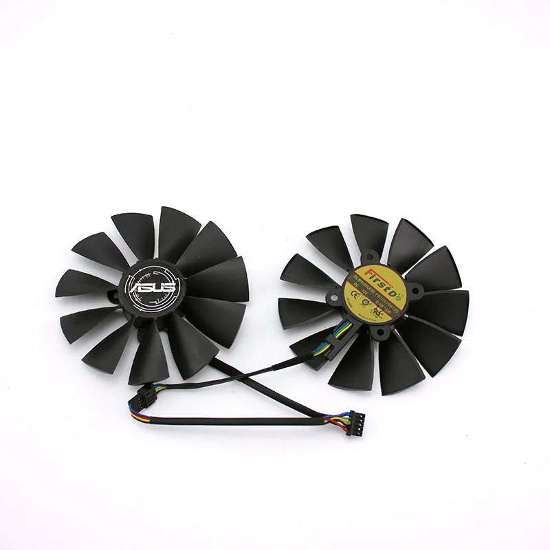 2PSC/Lot FD10015H12S T129215SU 95MM Cooling fan For  GTX970 980ti 780ti STRIX-R9285 Graphics Card Cooler Fan