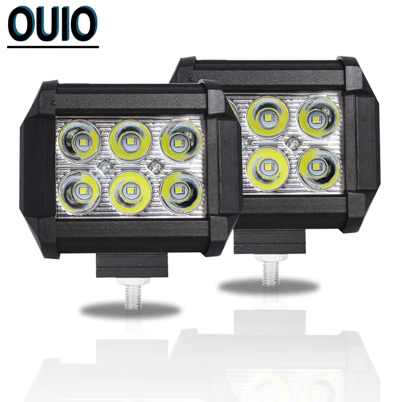 

2PCS LED Bar 4inch LED Light Bar Dual Rows Work Light Combo Beam for Driving Offroad Boat Car Tractor Truck 4x4 SUV 12V 24V Lamp
