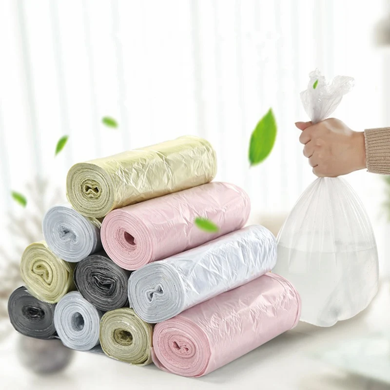 

Garbage Bags Single Color Thick Convenient Environmental Cleaning Waste Bag Plastic Trash Bags Small Garbage Bag Trash