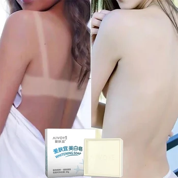 

LAIKOU Goat Milk Whitening Soap Collagen Vitamin Skin Whitening Oil Control Removal Pimple Pores Acne Treatment Handmade soap