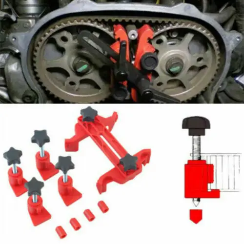 

5 Pcs Universal Cam Camshaft Lock Holder Car Engine Cam Timing Locking Tool Set