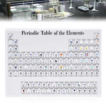 

1pc Acrylic Elements Periodic Desk Display Periodic Table Decor Chemical Elements Framed For Students Teachers Gift Art Craft