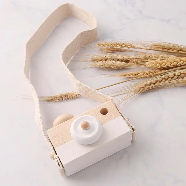 Let's make 1 шт. детская деревянная игрушка камера модная подвеска для маленьких детей подвесная камера реквизит украшение Скандинавская