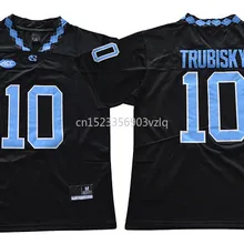 Новое поступление высокое качество Mitch Trubisky#10 футболка колледжа Limited Джерси S-XXXL
