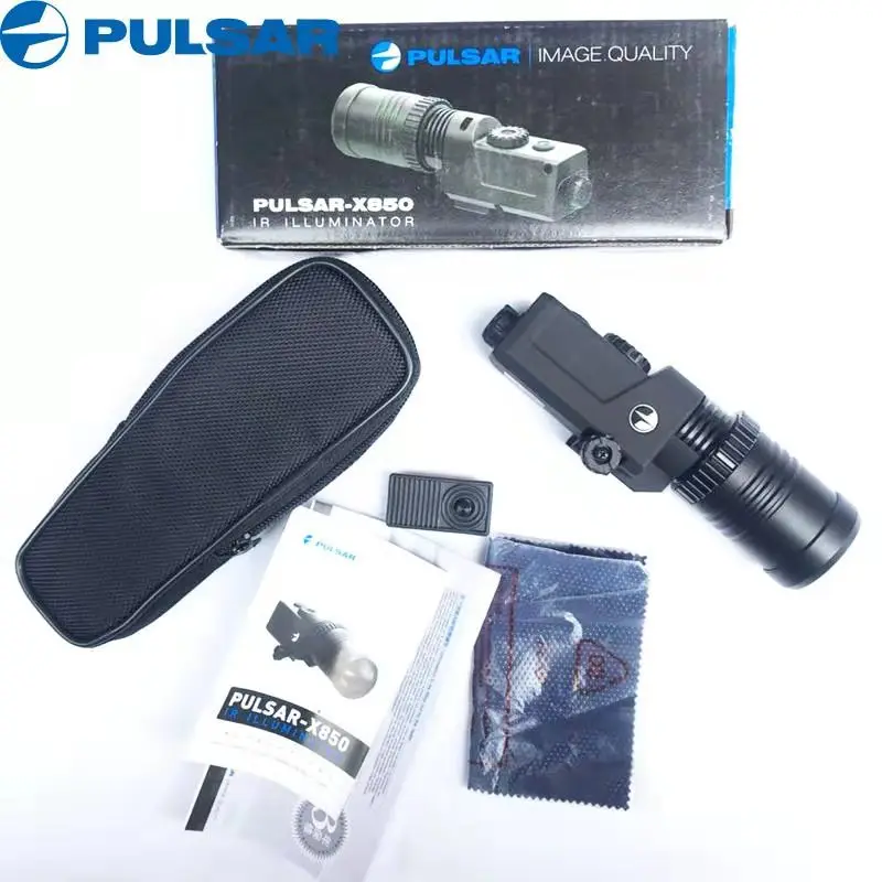 Инфракрасный лазерный фонарь Pulsar X850 с одним передатчиком и ночным