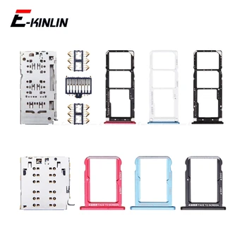 

Sim Card / Micro SD Card Tray Socket Holder Slot Container Connector Adapter Reader Replacement Parts For XiaoMi Mi A2 Lite 6X